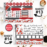 Scarlet Flight #331 || Journaling Sheets